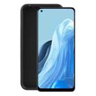 For OPPO Reno8 Lite TPU Phone Case(Black) - 1