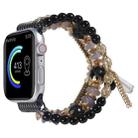 Chain Tassel Watch Band For Apple Watch Ultra 49mm / Series 8&7 45mm / SE 2&6&SE&5&4 44mm / 3&2&1 42mm(Black) - 1