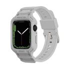 Integrated TPU Watch Band For Apple Watch Series 8&7 41mm / SE 2&6&SE&5&4 40mm / 3&2&1 38mm(Light Grey) - 1