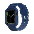 Integrated TPU Watch Band For Apple Watch Series 9&8&7 41mm / SE 3&SE 2&6&SE&5&4 40mm / 3&2&1 38mm(Midnight Blue) - 1