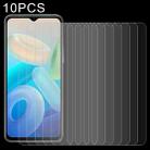 10 PCS 0.26mm 9H 2.5D Tempered Glass Film For vivo Y72T / iQOO Z5x / iQOO Z6x / Y73t / Y75s - 1