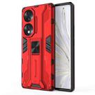 For Honor 70 5G Supersonic PC + TPU Shock-proof Protective Phone Case(Red) - 1