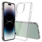 For iPhone 14 Pro Max Shockproof Scratchproof TPU + Acrylic Phone Case (Transparent) - 1