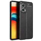 For Xiaomi Redmi Note 11T Pro Litchi Texture TPU Phone Case(Black) - 1