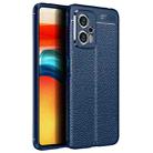 For Xiaomi Redmi Note 11T Pro Litchi Texture TPU Phone Case(Blue) - 1