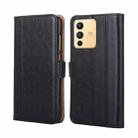 For vivo S12 / V23 5G Ostrich Texture Horizontal Flip Leather Case(Black) - 1