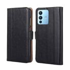 For vivo S12 Pro / V23 Pro Ostrich Texture Horizontal Flip Leather Case(Black) - 1