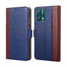 For OPPO Realme 9 Pro Ostrich Texture Flip Leather Case(Blue) - 1