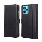 For OPPO Realme 9 Pro+ Ostrich Texture Flip Leather Case(Black) - 1