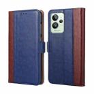 For OPPO Realme GT2 Pro Ostrich Texture Flip Leather Case(Blue) - 1