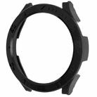 For Samsung Galaxy Watch4 40mm PC Frame Half-pack Watch Case with Scale(Black) - 1