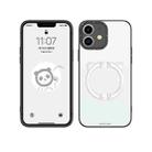 Bear Holder Phone Case For iPhone 12(White) - 1