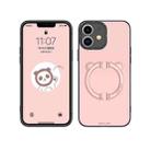 For iPhone 11 Bear Holder Phone Case (Pink) - 1