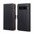 For Google Pixel 7 5G Ostrich Texture Flip Leather Phone Case(Black) - 1