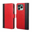 For Honor 60 SE Ostrich Texture Flip Leather Phone Case(Red) - 1