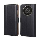 For Honor X30 Ostrich Texture Flip Leather Phone Case(Black) - 1