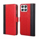 For Honor X30i Ostrich Texture Flip Leather Phone Case(Red) - 1