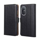 For Huawei nova 9 SE 4G Ostrich Texture Flip Leather Phone Case(Black) - 1
