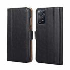 For Xiaomi Redmi Note 11 Pro 4G/5G Global Ostrich Texture Flip Leather Phone Case(Black) - 1