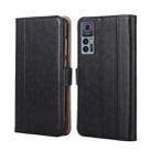 For TCL 30 5G / 30+ 5G Ostrich Texture Flip Leather Phone Case(Black) - 1