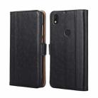 For Alcatel Axel / Lumos Ostrich Texture Flip Leather Phone Case(Black) - 1