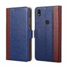 For Alcatel Axel / Lumos Ostrich Texture Flip Leather Phone Case(Blue) - 1