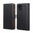 For Alcatel 1B 2022 Ostrich Texture Flip Leather Phone Case(Black) - 1