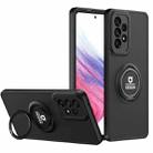 For Samsung Galaxy A53 5G Eagle Eye Ring Holder Phone Case(Black) - 1
