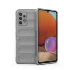 For Samsung Galaxy A32 4G Magic Shield TPU + Flannel Phone Case(Grey) - 1