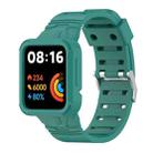 For Xiaomi Poco Watch Silicone Integrated Watch Band(Pine Green) - 1