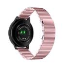 For Samsung Galaxy Watch4 40mm / 44mm Magnetic Steel Watch Band(Pink) - 1