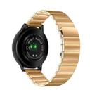For Samsung Galaxy Watch4 40mm / 44mm Magnetic Steel Watch Band(Gold) - 1