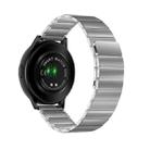 For Samsung Galaxy Watch4 40mm / 44mm Magnetic Steel Watch Band(Silver) - 1