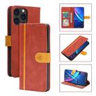 Skin Feel Leather Wallet Phone Case For iPhone 13 Pro Max(Red) - 1