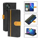 For Xiaomi Redmi Note 10 Pro Skin Feel Leather Wallet Phone Case(Black) - 1