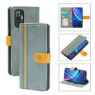 For Xiaomi Redmi Note 10 Pro Skin Feel Leather Wallet Phone Case(Grey) - 1