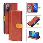 For Samsung Galaxy S20 FE 4G/5G Skin Feel Leather Wallet Phone Case(Red) - 1