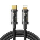 JOYROOM S-CL020A12 USB-C / Type-C to 8 Pin 20W Sync Data Cable, Cable Length:1.2m(Black) - 1