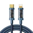 JOYROOM S-CL020A12 USB-C / Type-C to 8 Pin 20W Sync Data Cable, Cable Length:1.2m(Blue) - 1