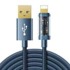 JOYROOM S-UL012A20 USB-A to 8 Pin 2.4A Sync Data Cable, Cable Length:2m(Blue) - 1