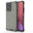 For Xiaomi Redmi Note 11T Pro Shockproof Honeycomb PC + TPU Phone Case(Black) - 1