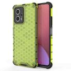 For Xiaomi Redmi Note 11T Pro Shockproof Honeycomb PC + TPU Phone Case(Green) - 1