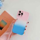 For iPhone 13 Pro Max Gradient PP Phone Case (Blue) - 1