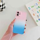 For iPhone 12 Gradient PP Phone Case(Blue) - 1