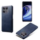 For OnePlus Ace Racing Calf Texture PC + PU Phone Case(Blue) - 1