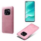 For Huawei nova 9z 5G Calf Texture PC + PU Phone Case(Pink) - 1