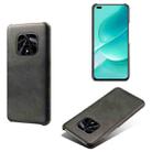 For Huawei nova 9z 5G Calf Texture PC + PU Phone Case(Black) - 1