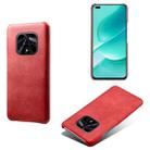 For Huawei nova 9z 5G Calf Texture PC + PU Phone Case(Red) - 1