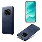 For Huawei nova 9z 5G Calf Texture PC + PU Phone Case(Blue) - 1