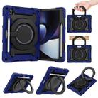 For OPPO Pad Armor Contrast Color Silicone + PC Tablet Case(Navy Blue) - 1